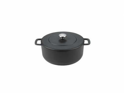 Combekk Cast iron Dutch oven 24 cm black/black (190124BL) - Pot - Main image