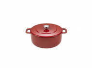 Combekk Cast iron Dutch oven 24 cm red/red (190124RD) - Pot