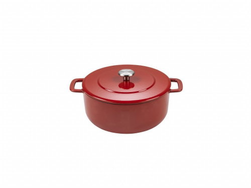 Combekk Cast iron Dutch oven 24 cm red/red (190124RD) - Pot - Main image
