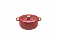 Combekk Cast iron Dutch oven 28 cm red/red (190128RD) - Pot