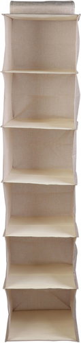 Compactor Sandy 30 × 30 × 105 cm beige - Hanging closet organiser - Main image