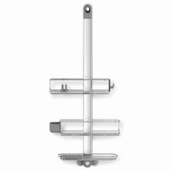 SIMPLEHUMAN Caddy PLUS Adjustable shelf and shower holder set, hanging, Stainless steel - Shelf
