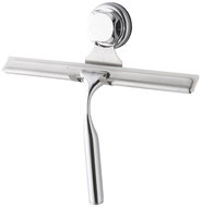 COMPACTOR Bestlock Holder with bathroom squeegee, with suction cup, without drilling, chrome - Scraper