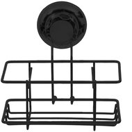 COMPACTOR Bestlock Black Small wall shelf, with suction cup, without drilling, load capacity up to 6 - Shelf