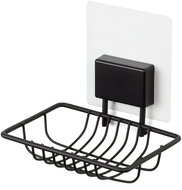 COMPACTOR Self-adhesive soap holder, black - Soap Dish