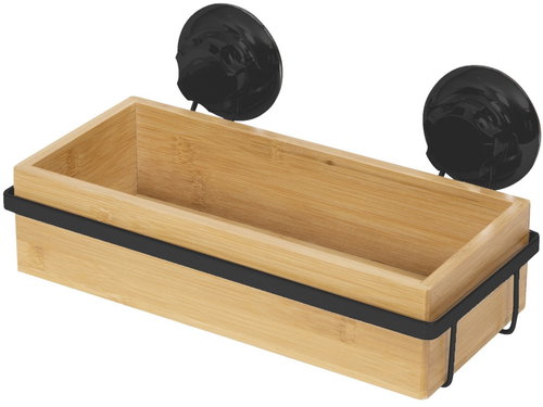 COMPACTOR Bamboo bathroom shelf, without drilling - Shelf - Main image
