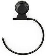 COMPACTOR Small towel rail, without drilling, black - Towel Rack