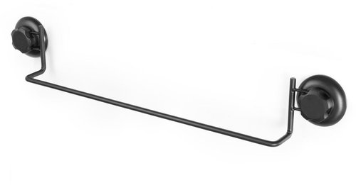 COMPACTOR Towel rack, without drilling, black - Towel Rack - Main image