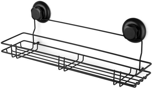 COMPACTOR Shelf under mirror, without drilling, black - Shelf - Main image