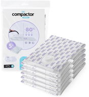 Compactor Sada 5 ks vakuových pytlů Compress L 100 litrů, s vůní Levandule, 70 × 100 cm - Vakuový pytel