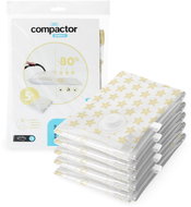 Compactor Set of 5 vacuum bags Compress L 100 litres, with Vanilla scent, 70 × 100 cm - Vacuum Bag