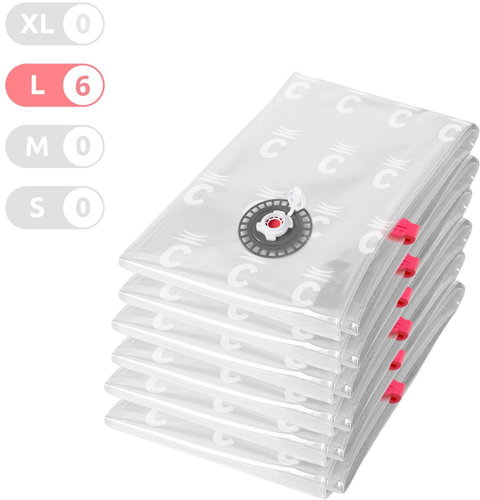 Compactor Aspispace 6×L, 120 literes zsák, 80 × 100 cm - Vákuumzsák - Fő fotó