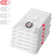 Compactor Vacuum Storage Bag Set Bag Aspispace 6× XL 140 litres, 80 x 130 cm - Vacuum Bag
