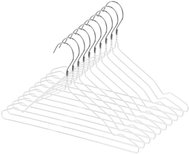 Compactor Set of metal hangers 10 pcs white - Hanger
