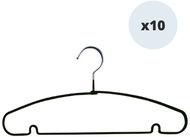 MSV Sada 10 ks ramínek ANIT-SLIP, ocel potažený plastem - Hanger