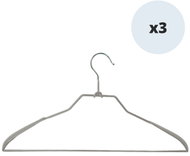MSV Sada 3 ks ramínek ANTI-SLIP, ocel potažená plastem - Hanger