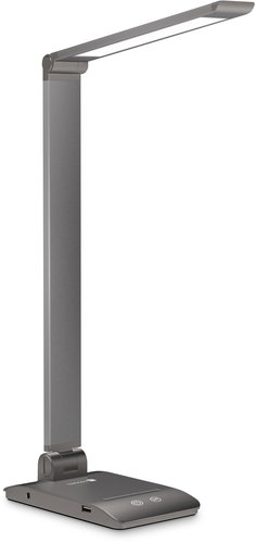 CONNECT IT Bright LED desk lamp, grey - Table Lamp - Main image