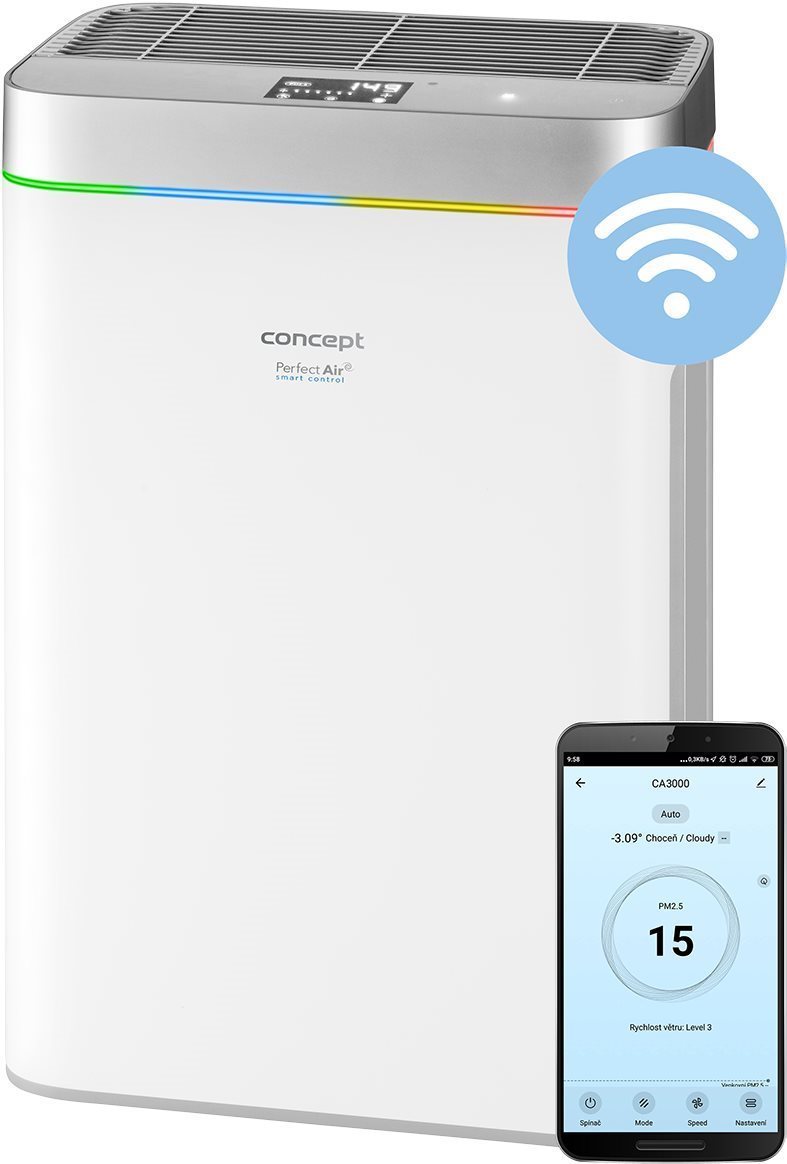 Concept CA3000 Perfect Air Smart párásítóval