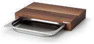 Continenta cutting board with drawer, walnut, 39x27x6 cm - Chopping Board