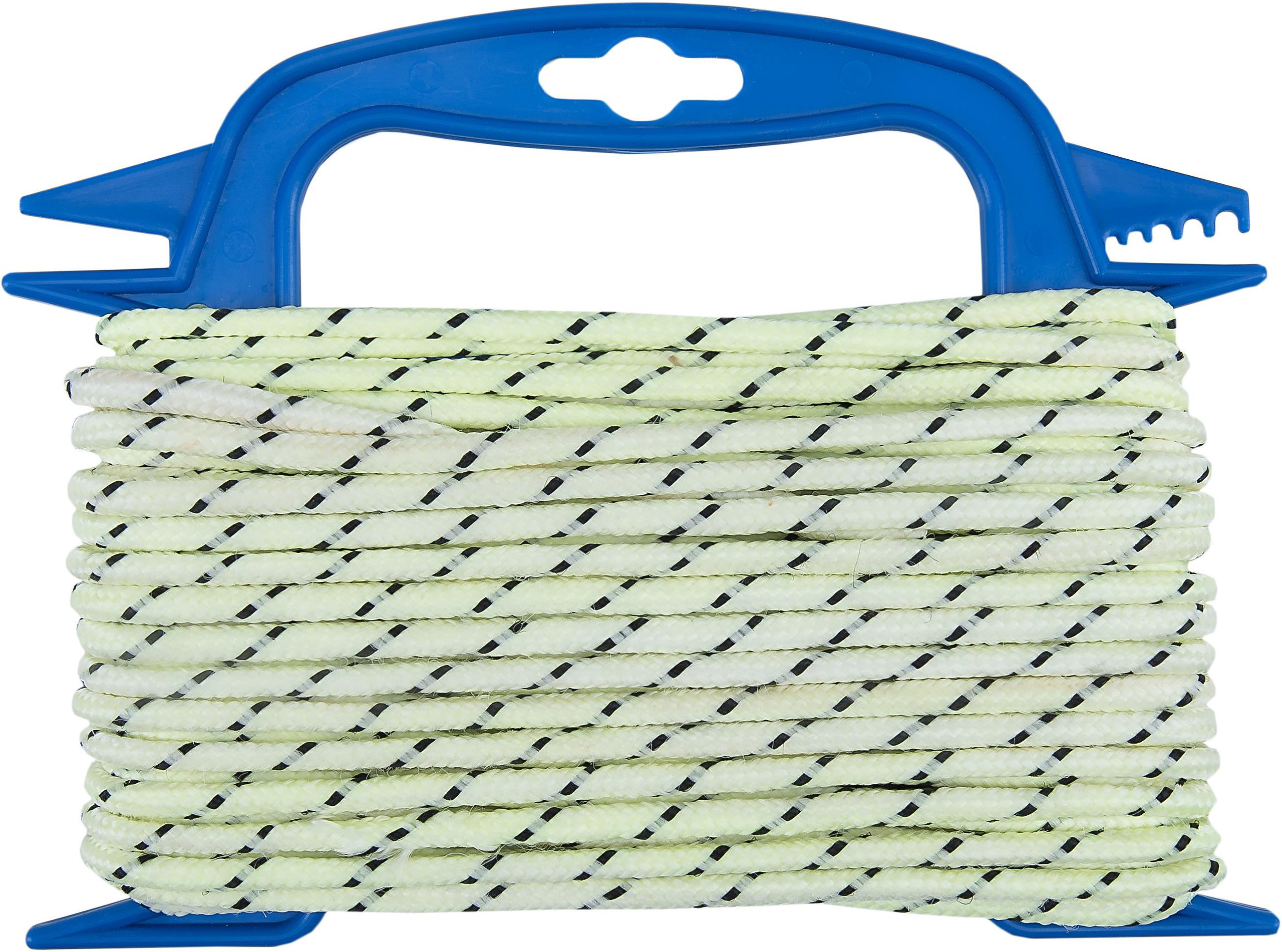 CONNEX PP fonott kötél 16 szál, 4 mm × 20 m, zöld fluoreszkáló, csévélt