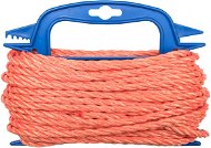 CONNEX PP stáčené lano 3pramenné, 6 mm × 20 m, oranžová, navíječ - Rope