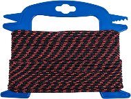CONNEX PP pletené lano 1 pramenné, 3 mm × 20 m, červená/černá, navíječ - Rope