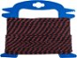 CONNEX PP pletené lano 1 pramenná, 3 mm × 20 m, červená/čierna, navíjač - Lano