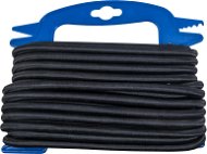 CONNEX PP gumové lano, 8 mm × 10 m, černá, navíječ - Rope