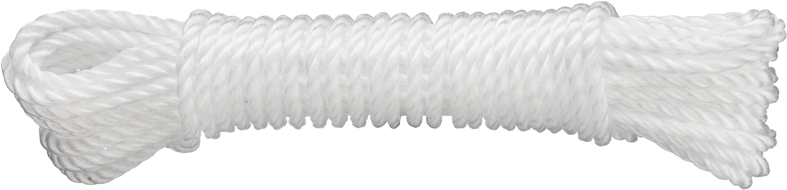 CONNEX PP tekercselt kötél 3 szál, 5 mm × 20 m, fehér