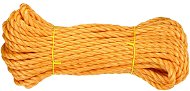 CONNEX PP stáčané viacúčelové lano 3-pramenné, 8 mm × 20 m, oranžové - Lano