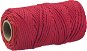 CONNEX PP pletená šňůra 8pramenná, 1,7 mm × 100 m, červená - Šňůra
