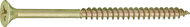 CONNEX Universal screw galvanized 5.0x70 mm, PZ, 150 pieces - Self-Tapping Screws