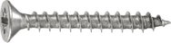 CONNEX Universal stainless steel screw A2 3.5x20 mm, PZ, 500 pieces - Self-Tapping Screws