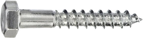 CONNEX Hexagon head wood screw galvanized 10x40 mm, 60 pieces - Self-Tapping Screws - Main image