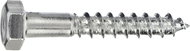 CONNEX Hexagon head wood screw galvanized 8x90 mm, 50 pieces - Self-Tapping Screws