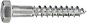 CONNEX Hexagon head wood screw galvanized 8x130 mm, 50 pieces - Screws