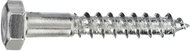 CONNEX Hexagon head wood screw galvanized 8x200 mm, 30 pieces - Self-Tapping Screws