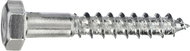 CONNEX Hexagon head wood screw galvanized 10.0x80 mm, 50 pieces - Self-Tapping Screws