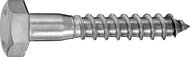 CONNEX Hexagon head wood screw stainless steel A2 10.0x60 mm, 25 pieces - Self-Tapping Screws
