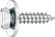 CONNEX Sheet metal screw with washer galvanized 5.5x16 mm, 200 pieces - Self-Tapping Screws