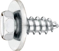 CONNEX Sheet metal screw with washer galvanized 6.3x19 mm, 150 pieces - Self-Tapping Screws