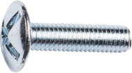 CONNEX Galvanized screw M5x20 mm, hemispherical head, 200 pieces - Screws