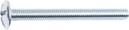 CONNEX Galvanized screw M6x60 mm, hemispherical head, 50 pieces - Screws