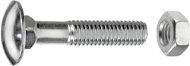 CONNEX Galvanized door screw M8x80 mm with nut, 25 pieces - Screws