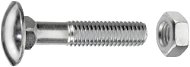 CONNEX Galvanized door screw M8x120 mm with nut, 20 pieces - Screws