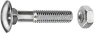 CONNEX Galvanized door screw M8x140 mm with nut, 25 pieces - Screws