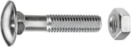 CONNEX Galvanized door screw M10x160 mm with nut, 25 pieces - Screws