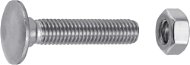 CONNEX Stainless steel door screw A2 M8x40 mm with nut, 40 pieces - Screws