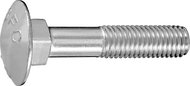 CONNEX Galvanized door screw M12x60 mm, 25 pieces - Screws