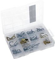 CONNEX Set of hooks and eyes, various sizes and types, 242 pcs - Nails